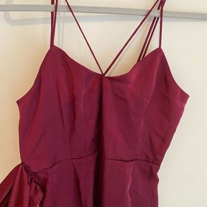 Maroon Jumpsuit
